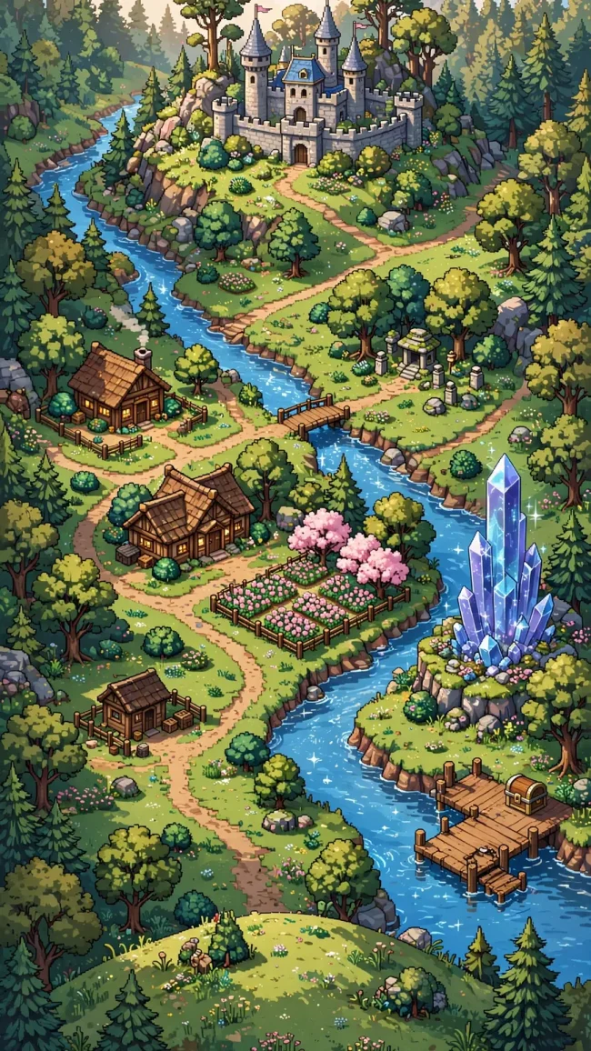 Undangan digital tema game Storybook Quest